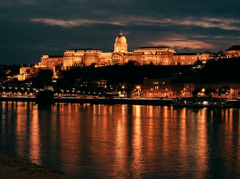 Budapest city view