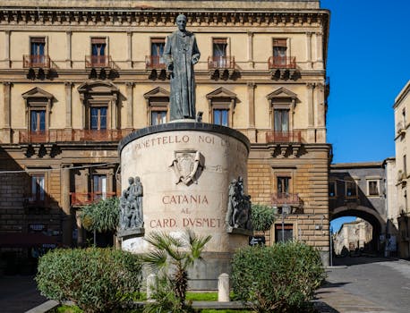 Catania city view