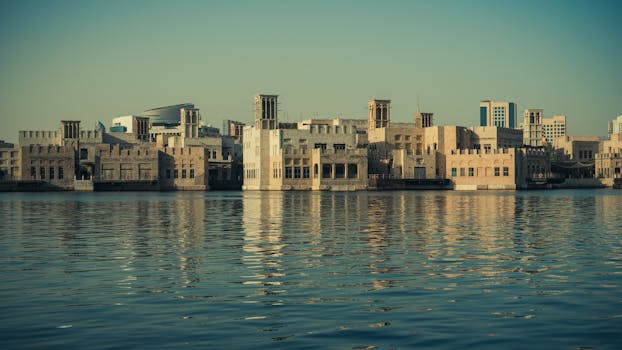 Dubai city view