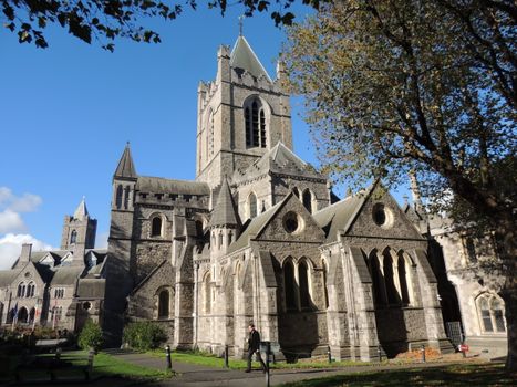 Dublin city view