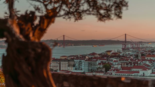 Lisbon city view