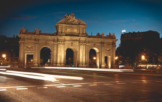 Madrid city view