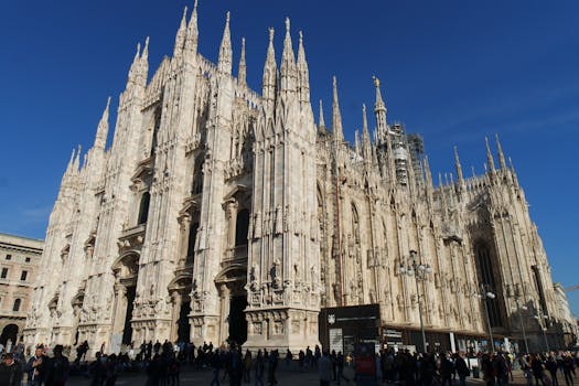 Milan city view