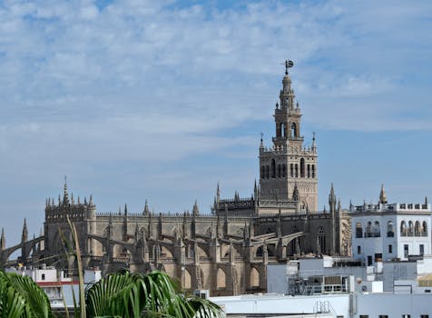 Seville city view