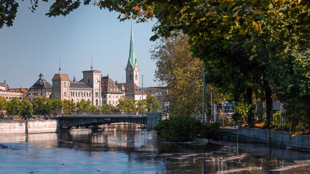 Zurich city view